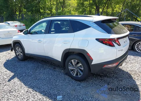 2024 Hyundai Tucson Hybrid Blue из США, поврежденный, VIN KM8JBCD14RU231360